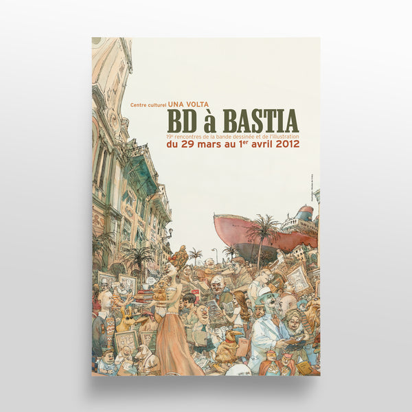 AFFICHE SIGNATURE BD À BASTIA 2012